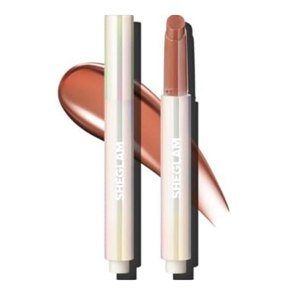 Sheglam, Pout-Perfect Shine Lip Plumper, Nourishing Lip Volumizer, In Bloom