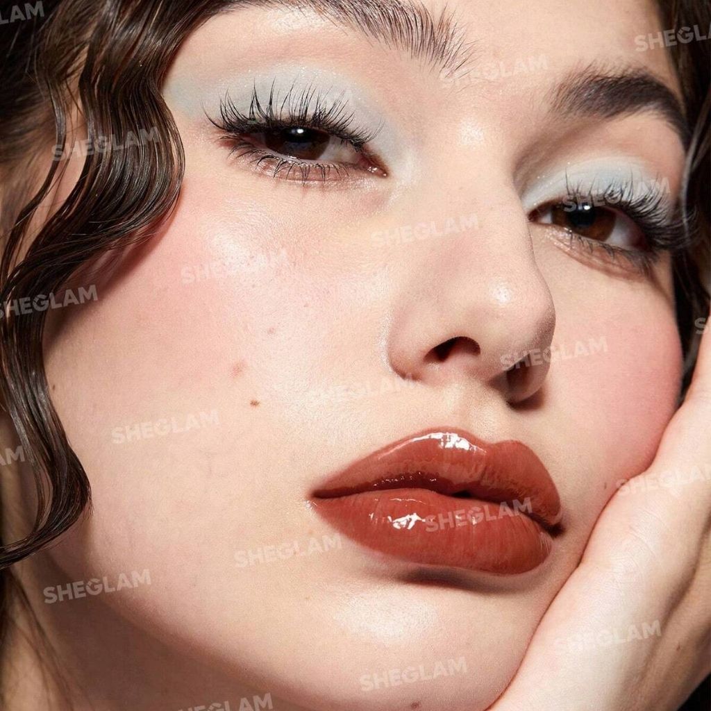 Sheglam, Pout-Perfect Shine Lip Plumper, Hydrating Volumizing Lip Treatment, Peachy Keen