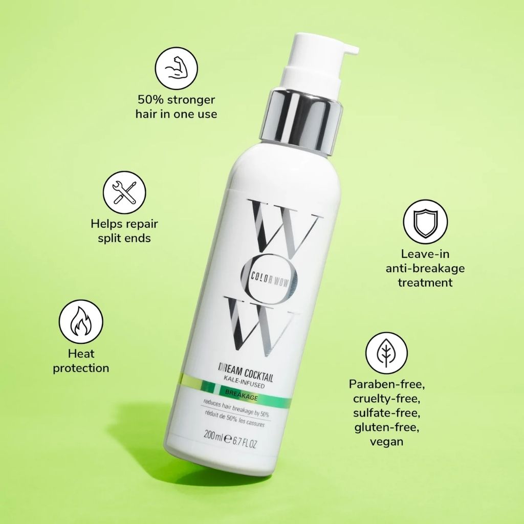 CW, Dream Cocktail Kale-Infused, Hair and skin revitalizing formula with kale extract, 200 milliliters