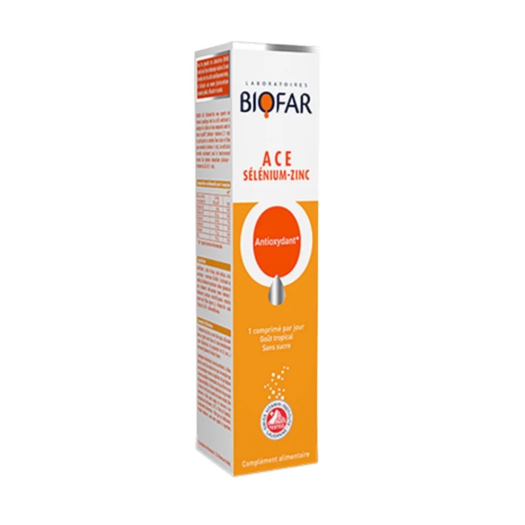 Biofar, Health Support, Medicinal tablets for health support, Ace Selenium-zinc 20 Tabs