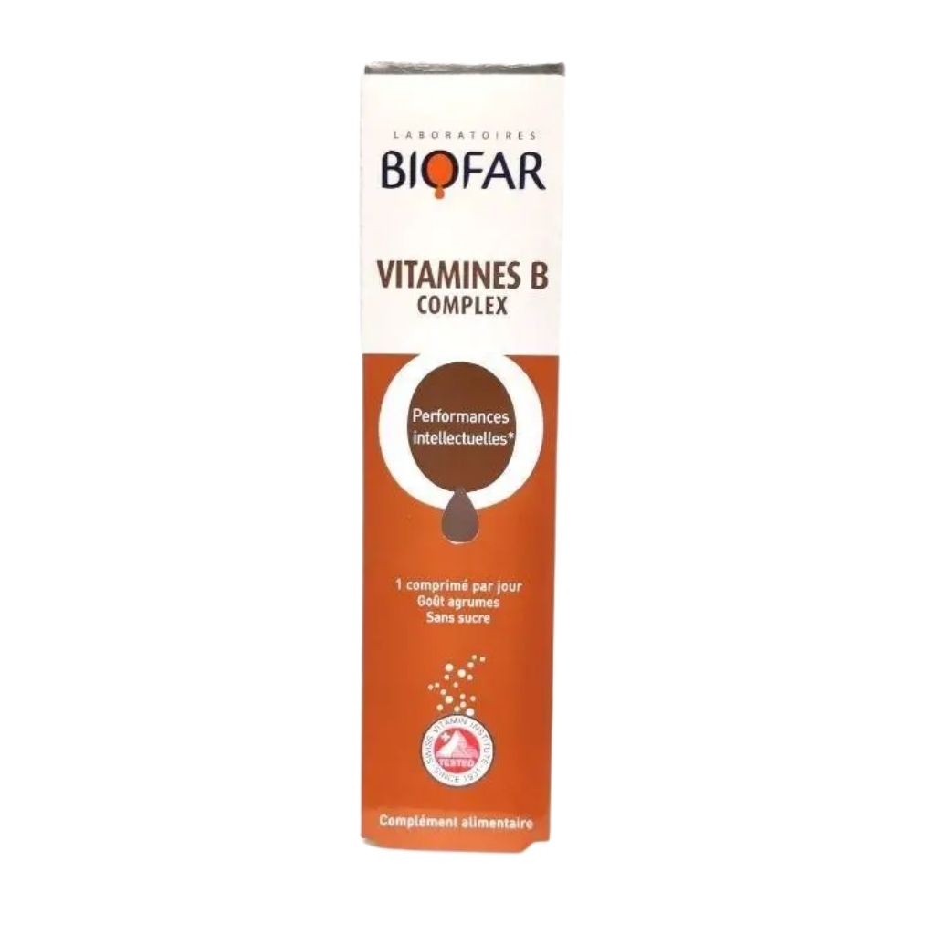 Biofar, Health Support, Medicinal tablets for health support, Vitamines B Complex 20 Tabs