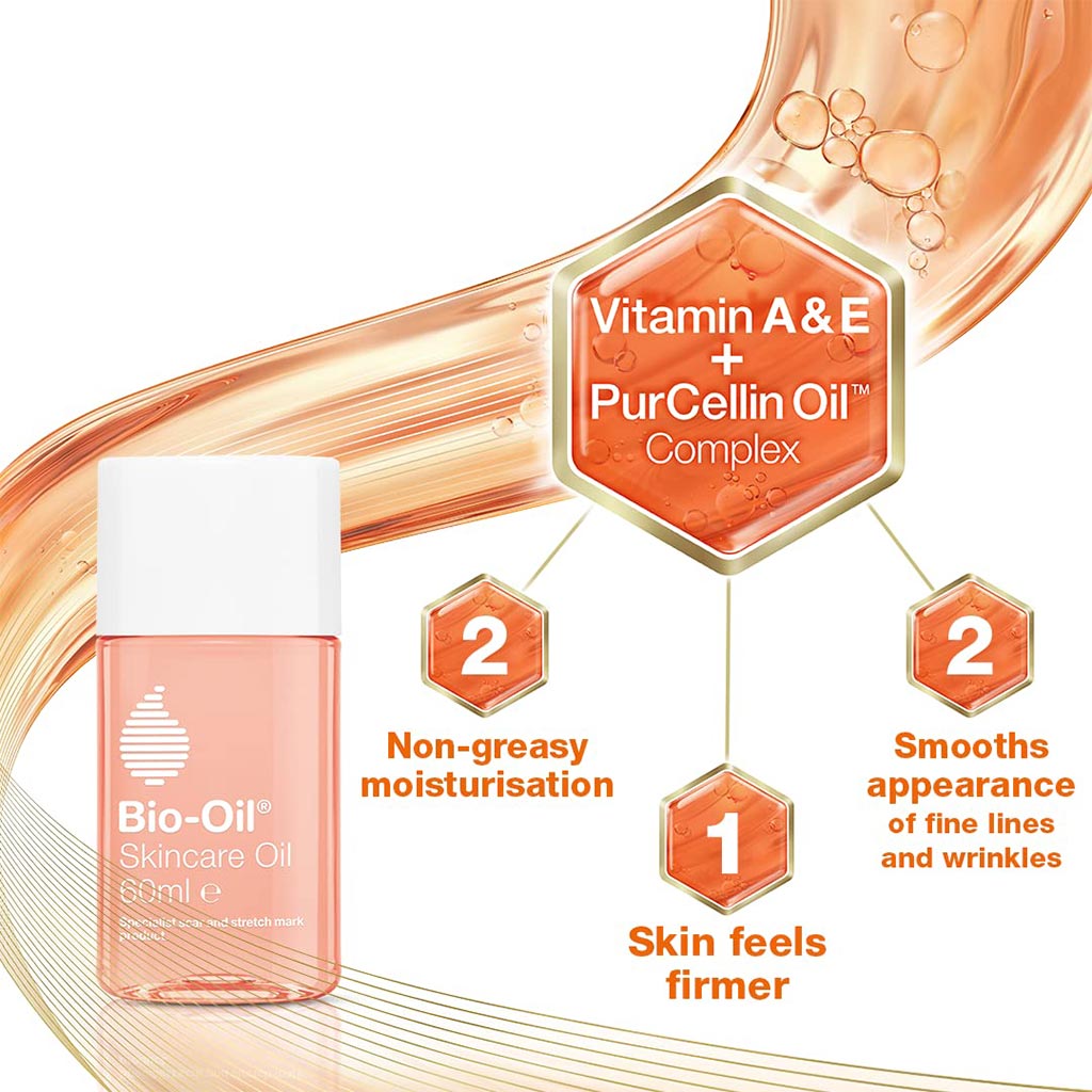 Bio-Oil Skincare Oil For Scars And Stretch Marks, 60 Ml
