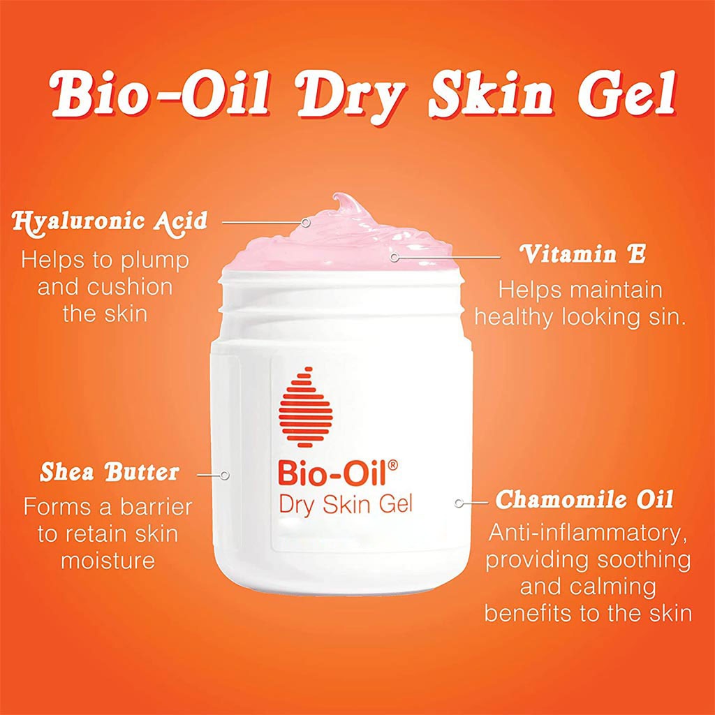 Bio-Oil, Dry skin gel, Intensive moisturizing and scar treatment gel, 50 ml