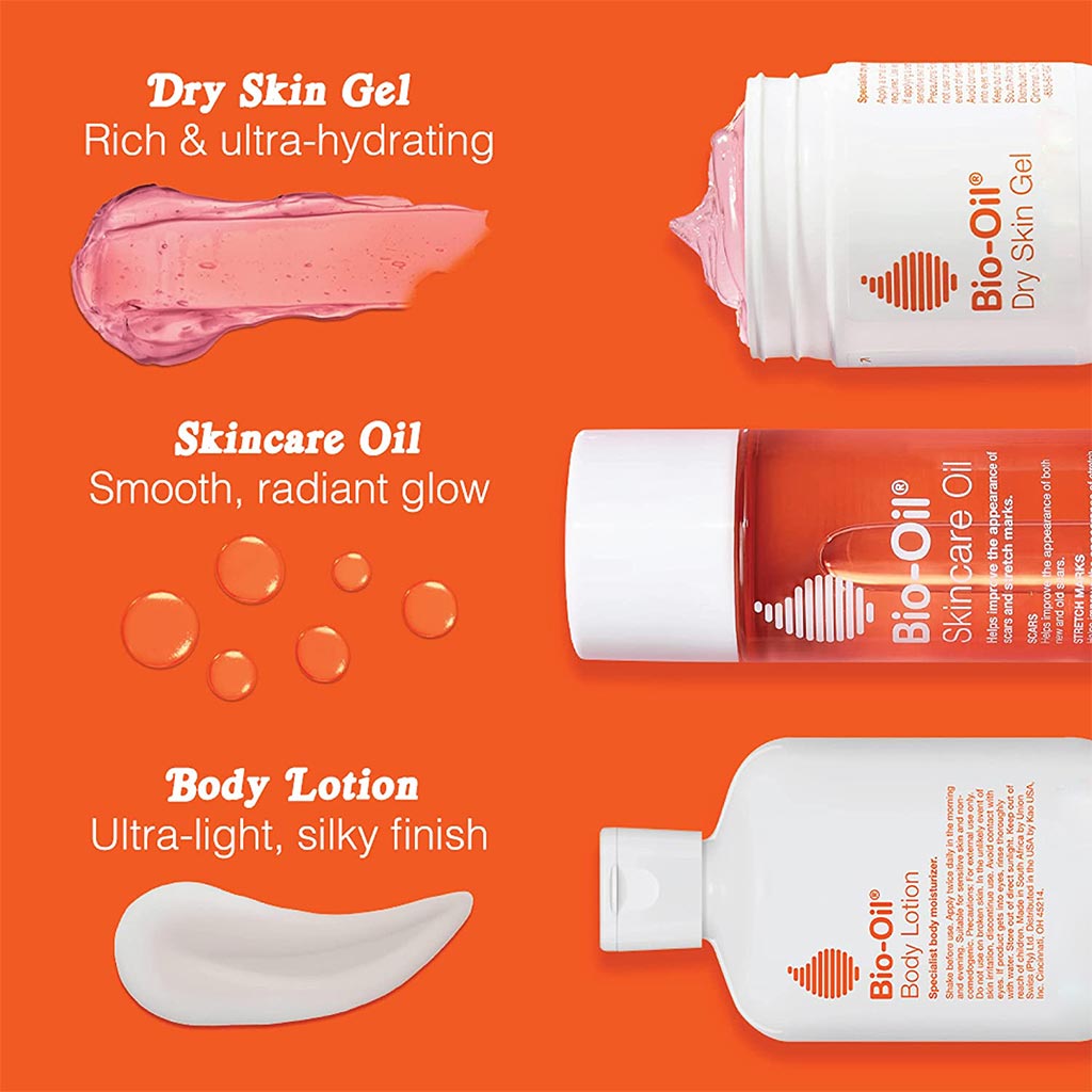 Bio-Oil, Dry skin gel, Intensive moisturizing and scar treatment gel, 50 ml