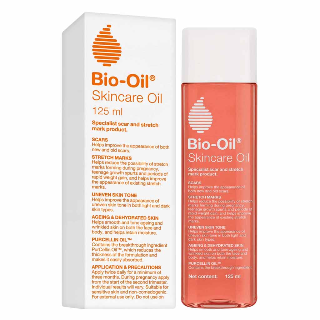 Bio-Oil, Natural skincare oil, Scar and stretch mark treatment oil, 125 ml