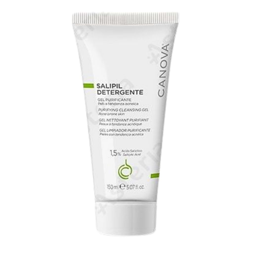 Canova, Salipil Cleansing Gel, Gentle facial cleanser with salicylic acid, 150 ml