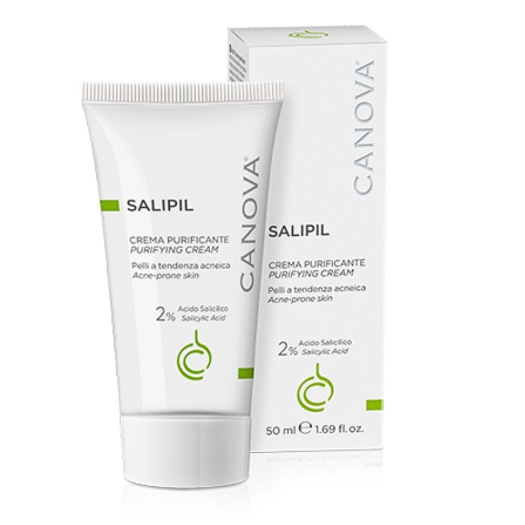 Canova, Salipil Purifying Cream, Clarifying salicylic acid cream, 50 ml
