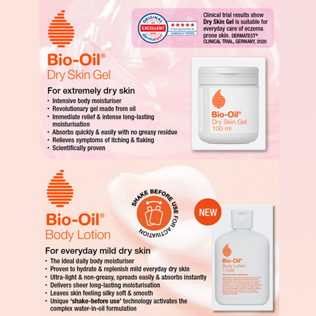Bio Oil, Ultra Light Daily Moisturiser Body Lotion for Dry Skin, Hydrating body lotion for dry skin, 175 ml