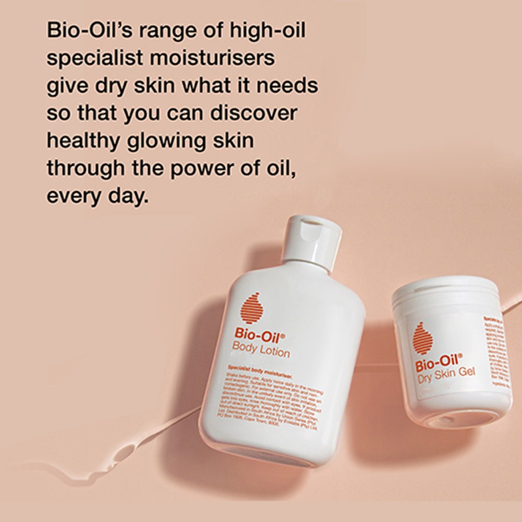 Bio Oil, Ultra Light Daily Moisturiser Body Lotion for Dry Skin, Hydrating body lotion for dry skin, 175 ml