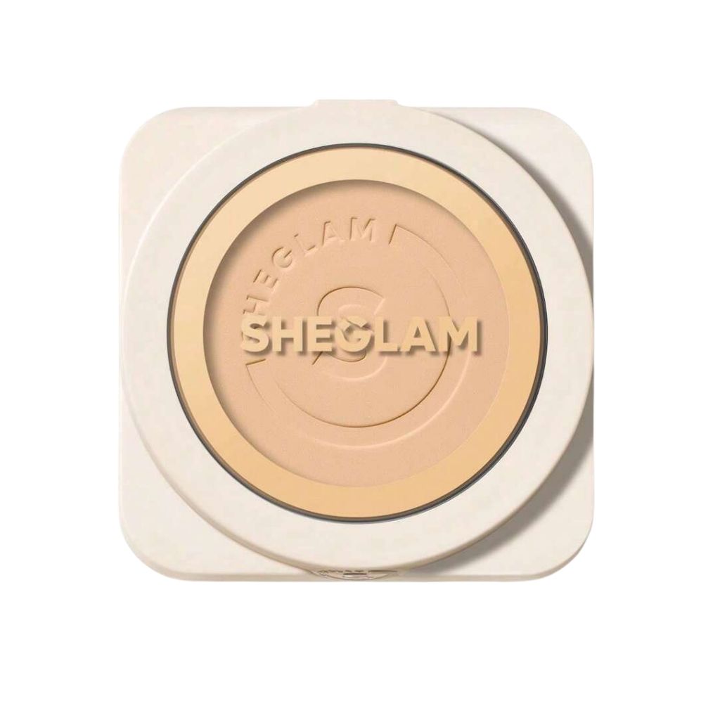 Sheglam Skin-Focus High Coverage Powder Foundation – Porcelain (Shine-Control)