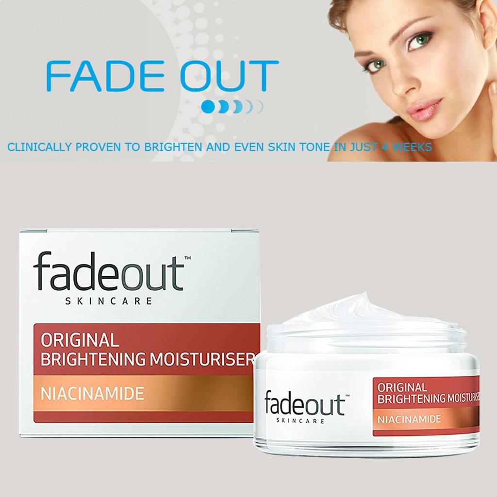 Fade Out, Original Whitening Facial Moisturising Cream, Skin brightening and moisturizing cream, 50ml