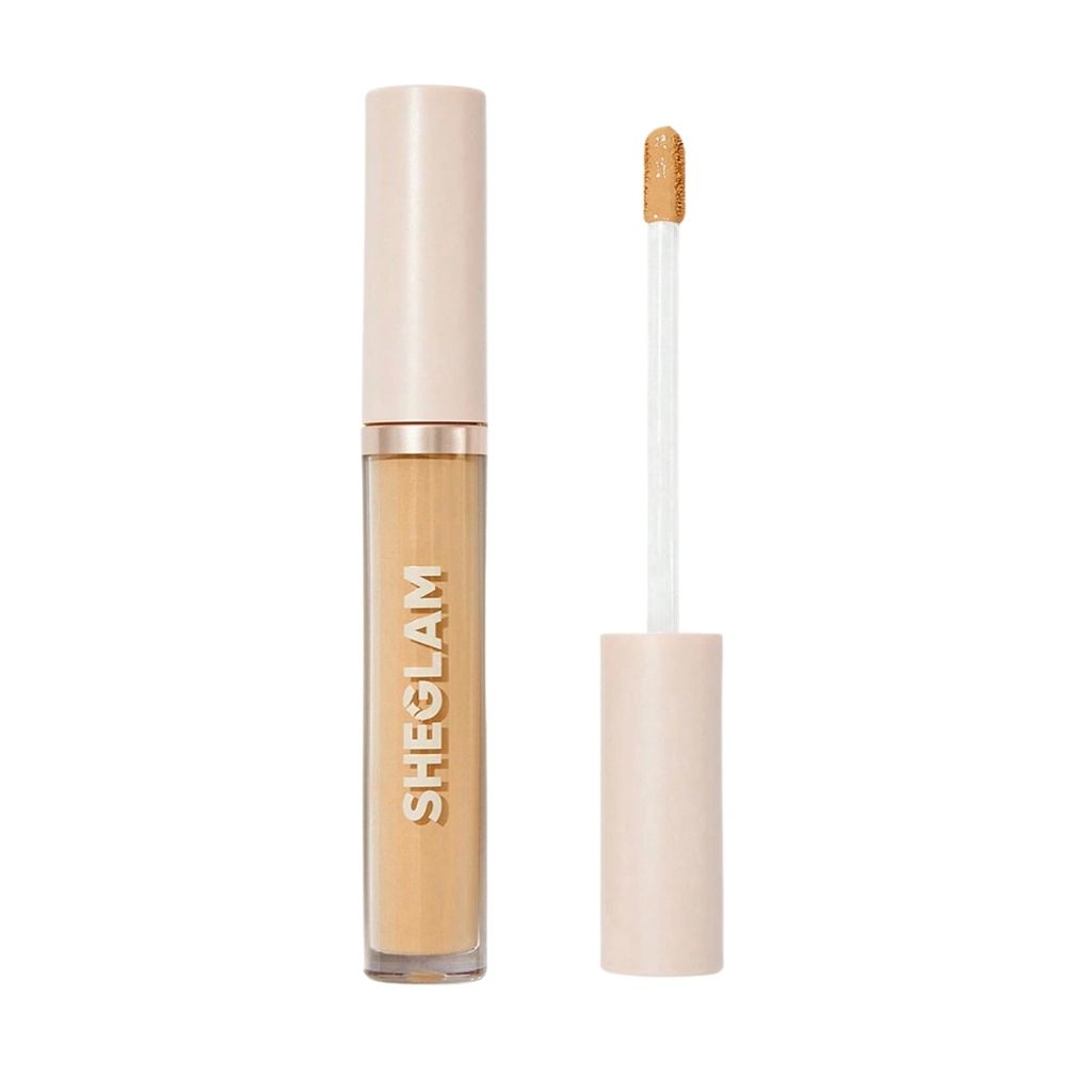 Sheglam, Like Magic 12HR Full Coverage Concealer Sand, Long-wear crease-proof full coverage concealer