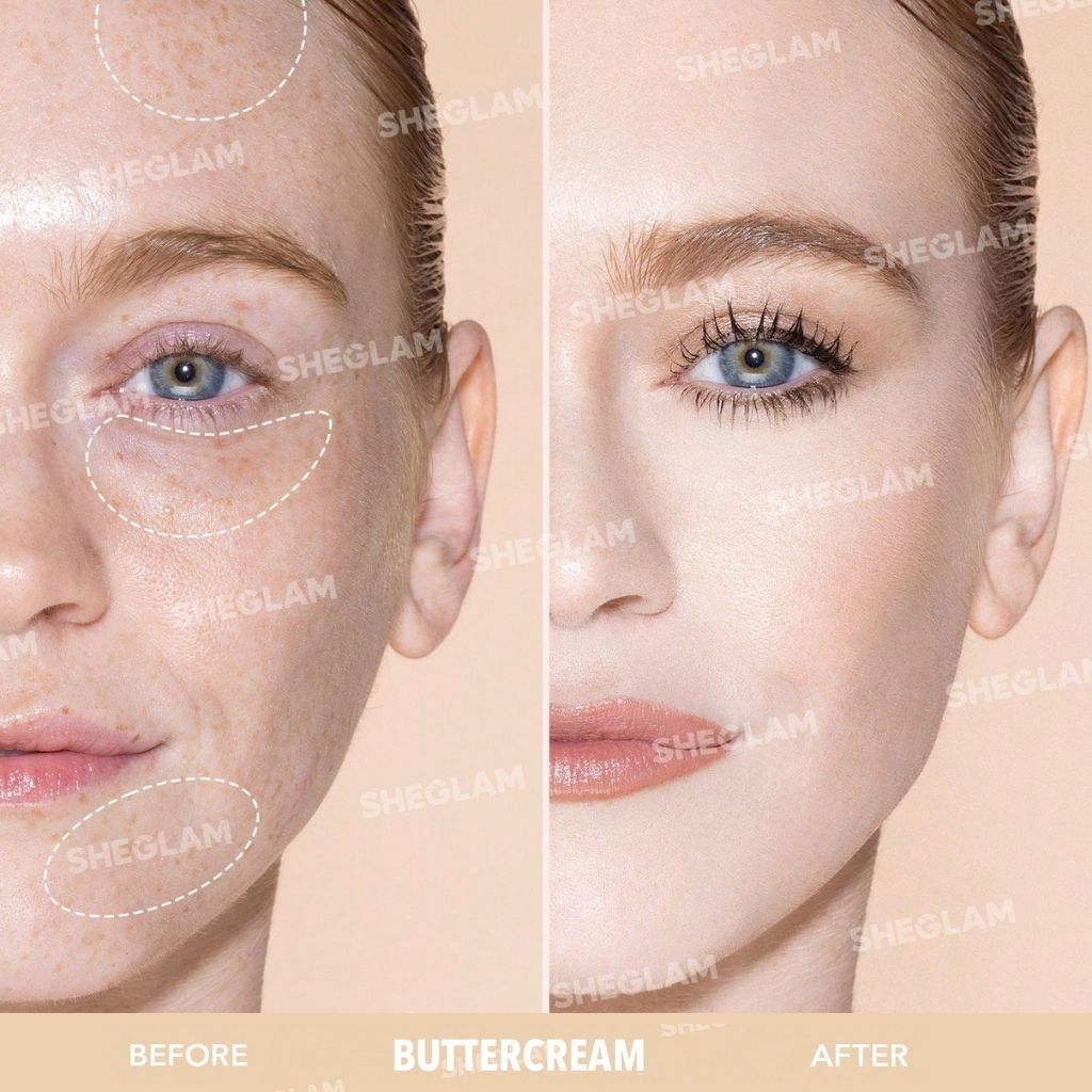 Sheglam Like Magic 12HR Full Coverage Concealer – Buttercream (Long-Wear, Crease-Proof)
