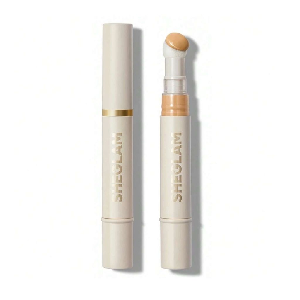 Sheglam, Complexion Boost Concealer – Nude, Brightening medium to full coverage concealer, standard size