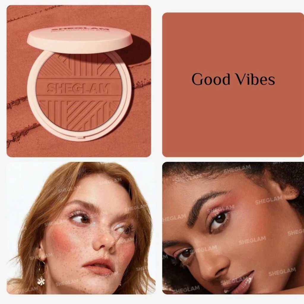 Sheglam Divine Flush Matte Blush – Good Vibes (Velvety Powder Blush)