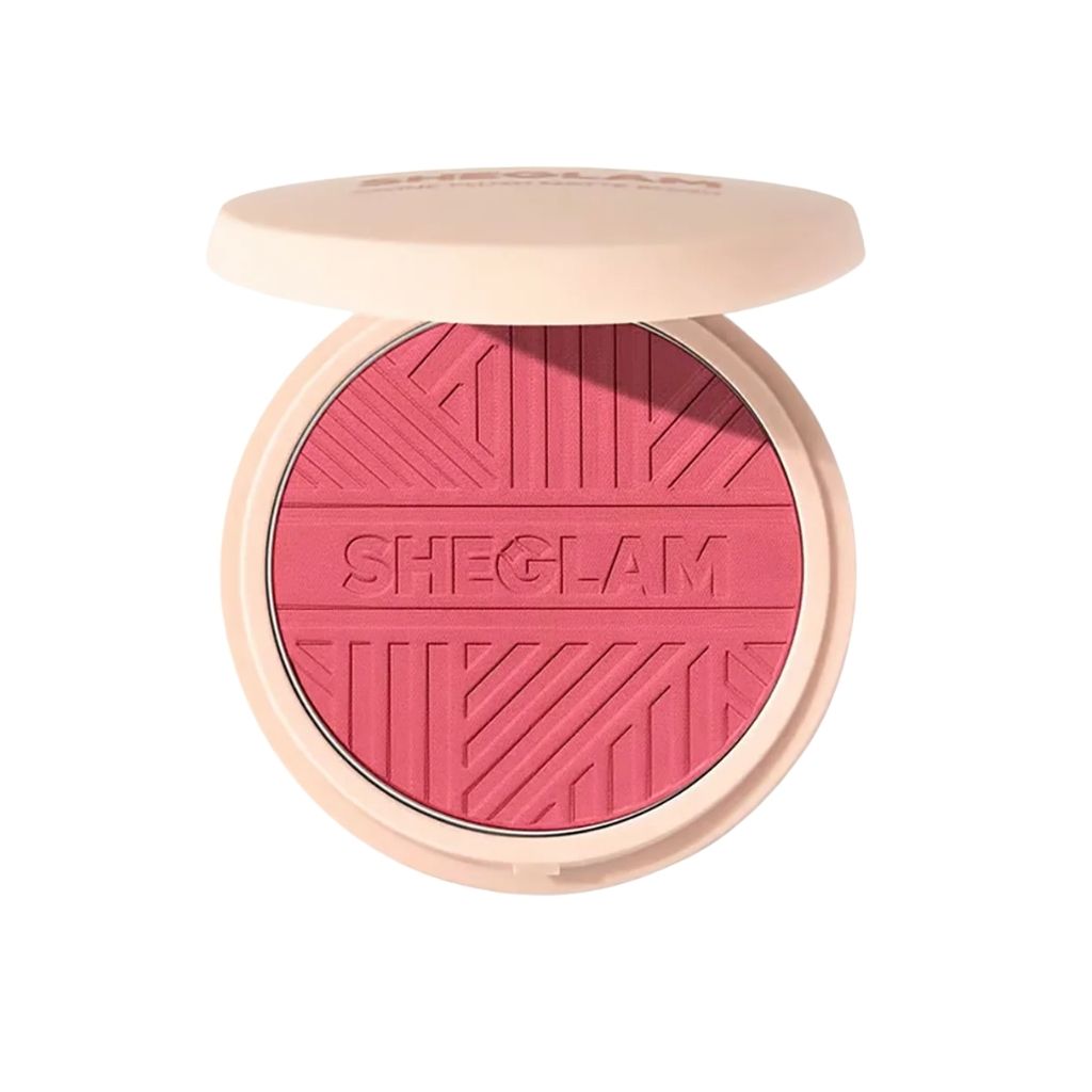 Sheglam, Divine Flush Matte Blush – Let’s Escape, Velvety powder blush for natural matte finish, standard size