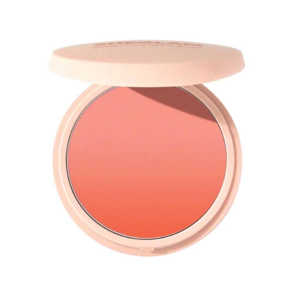 Sheglam Divine Flush Matte Blush – Tangerine (Velvety Powder Blush)