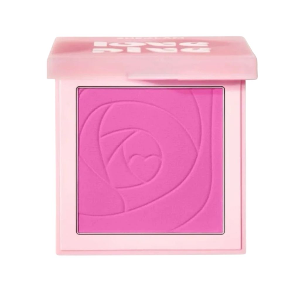 Sheglam, Love Dive Tender Heart Powder Blush Don’t Pink Twice, Soft-focus finish powder blush