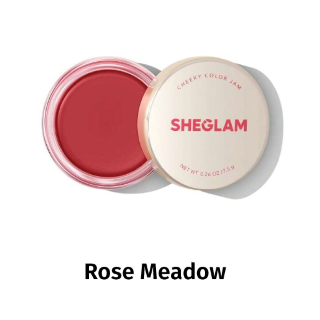 Sheglam, Cheeky Color Jam Rose Meadow, Gel-cream blush for natural flush
