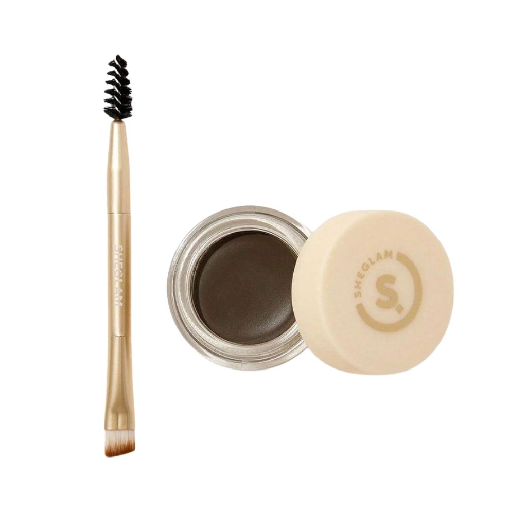 Sheglam Boss Brow Waterproof Pomade – Dark Brown (24-Hour Hold)