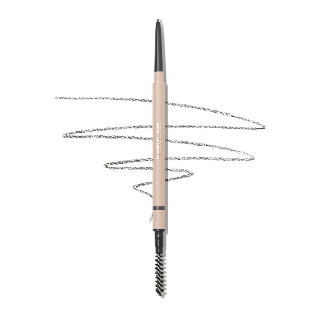 Sheglam Insta-Fill Brow Pencil – Dark Brown (Micro-Precision Tip)