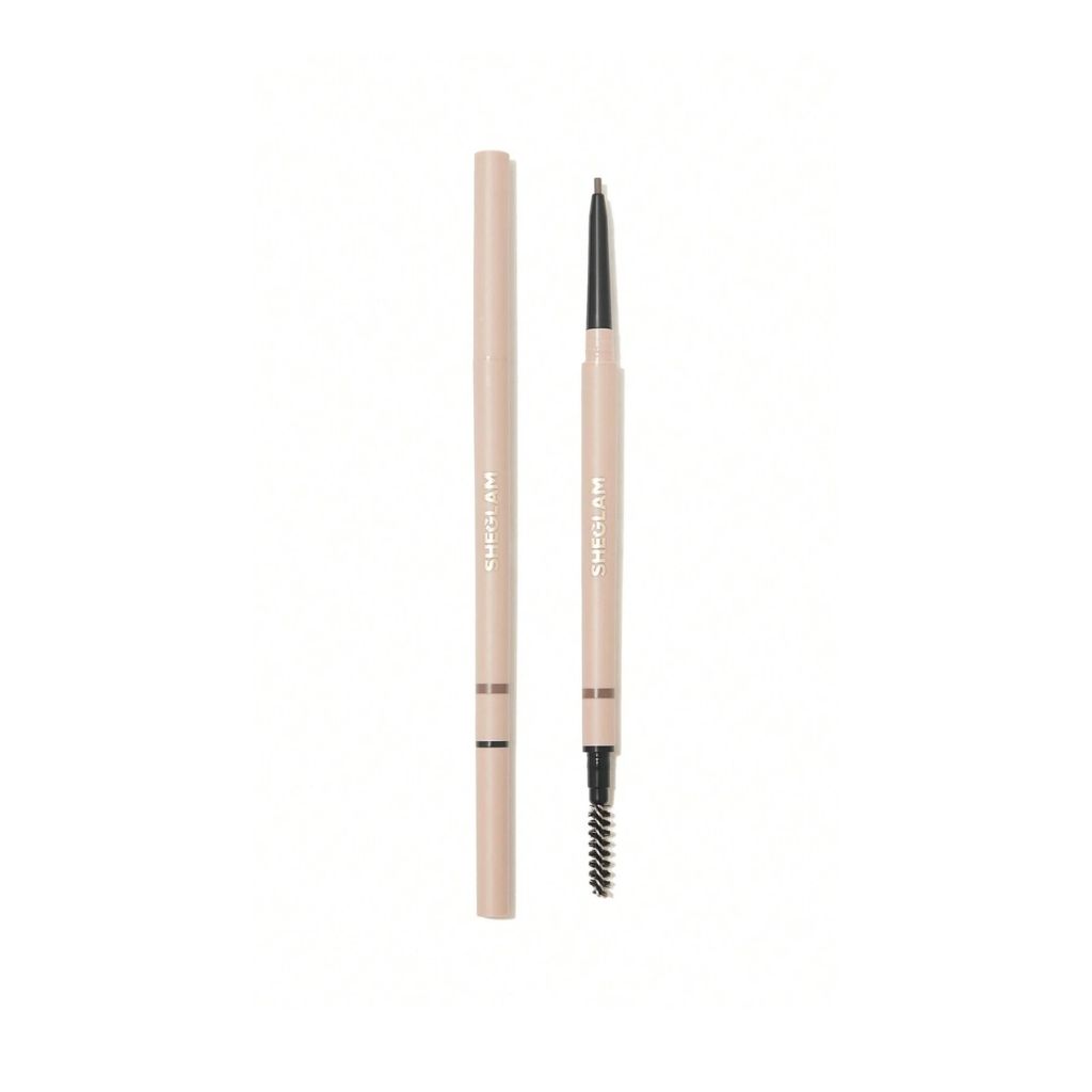 Sheglam Insta-Fill Brow Pencil, Micro-Precision Tip Light Brown, Single Piece