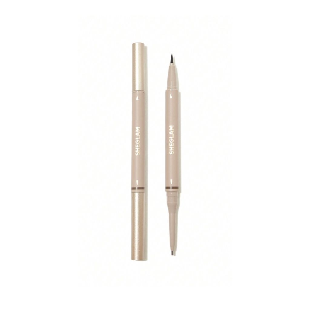 Sheglam Brows on Demand 2-in-1 Brow Pencil – Taupe (Micro-Tip + Filler)