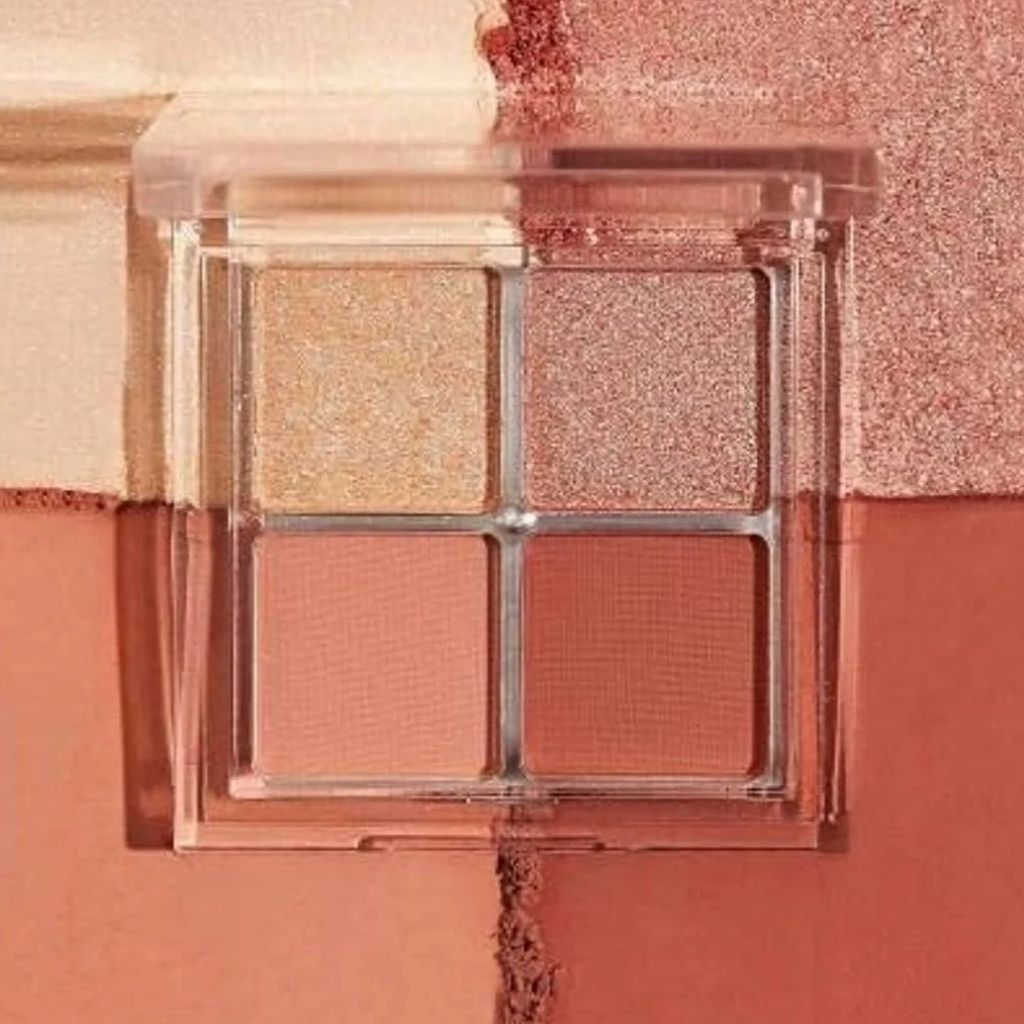 Sheglam, Cosmic Crystal Eyeshadow Quad Charm School, Four-color sparkle eyeshadow palette