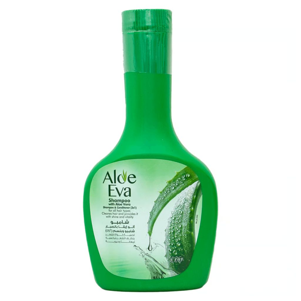Aloe Eva, Shampoo with Aloe Vera, Moisturizing shampoo with aloe vera extract, 320g