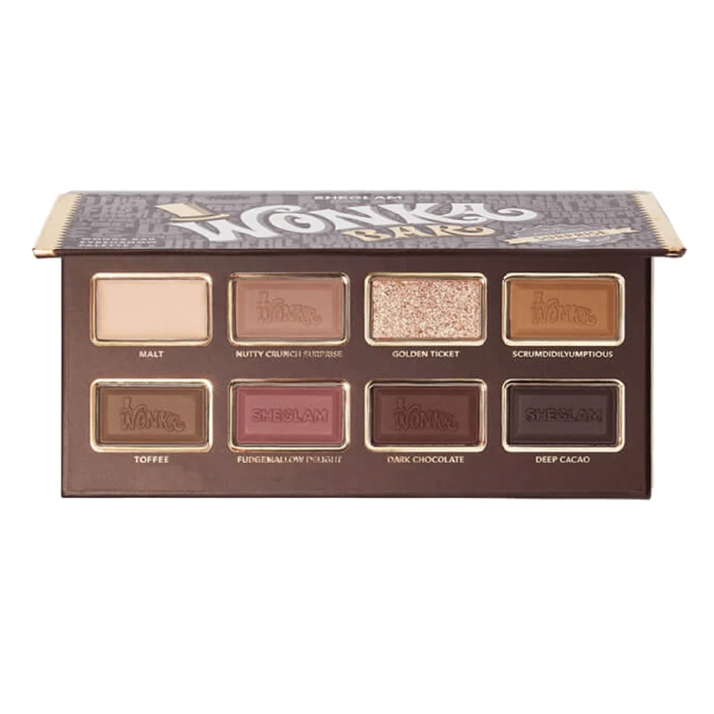 Sheglam Wonka Bar Eyeshadow Palette (Chocolate-Inspired Shades)