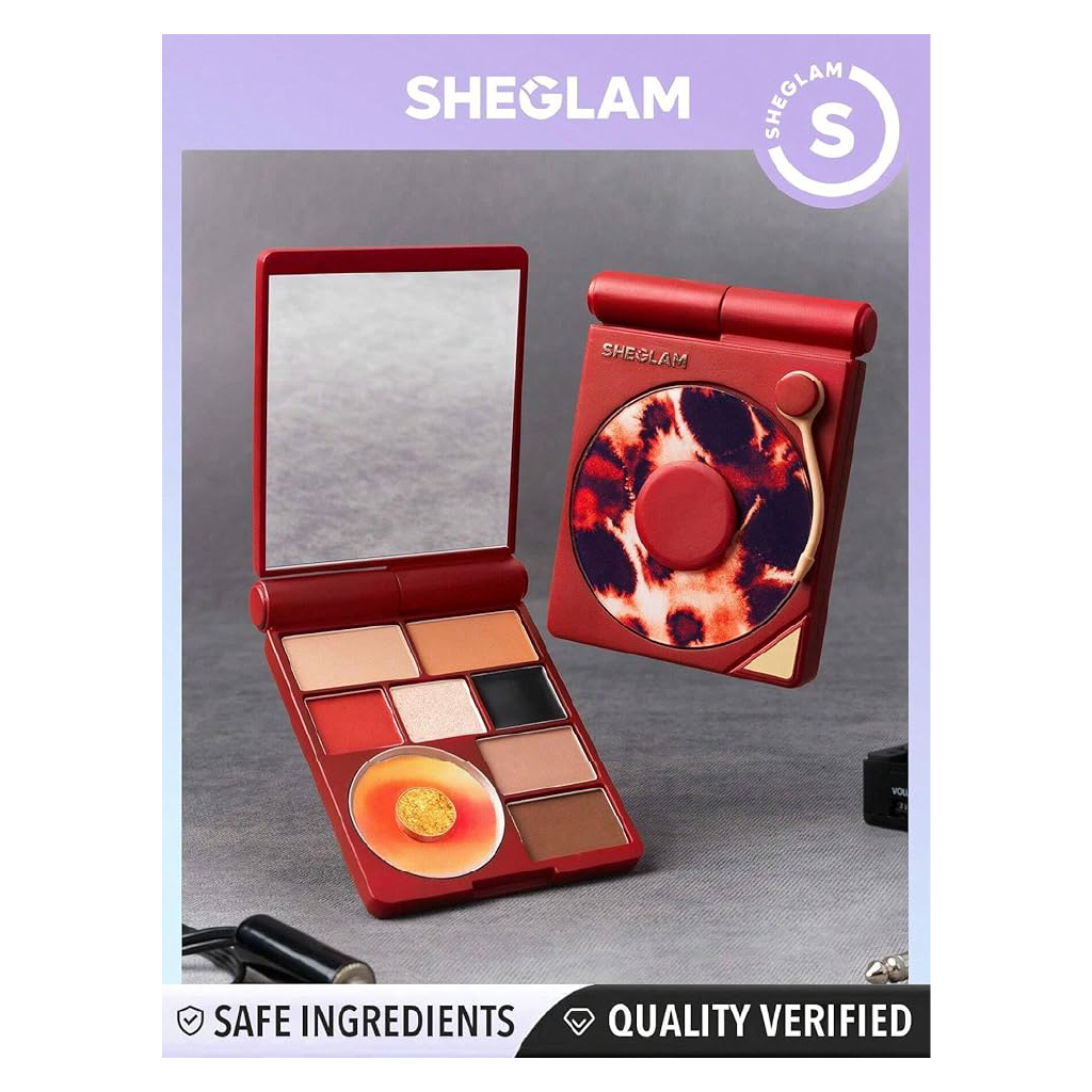 Sheglam Vinyl Pop Color Palette – Sunkissed Reverie (Vibrant Eyeshadow)