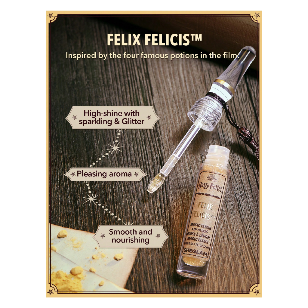 Sheglam Magic Elixir Lip Gloss – Felix Felicis™ (Harry Potter Shimmer Gloss)