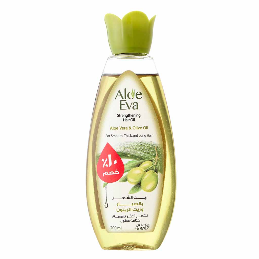 Aloe Eva Aloe Vera and Olive Oil Strengthening Hair Oil 200 ml