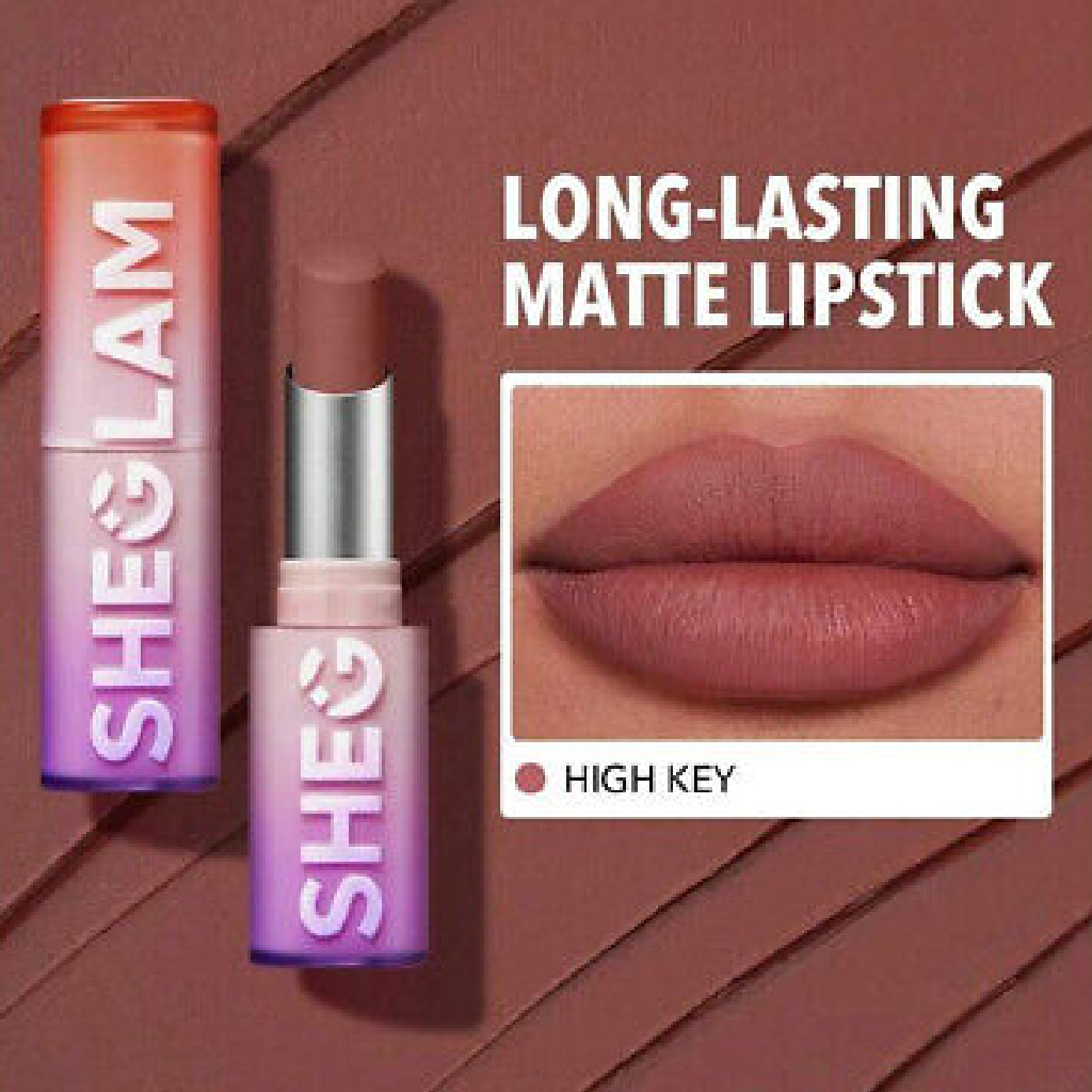 Sheglam, Dynamatte Boom Long-Lasting Matte Lipstick, High-pigment long-lasting matte lipstick, standard size