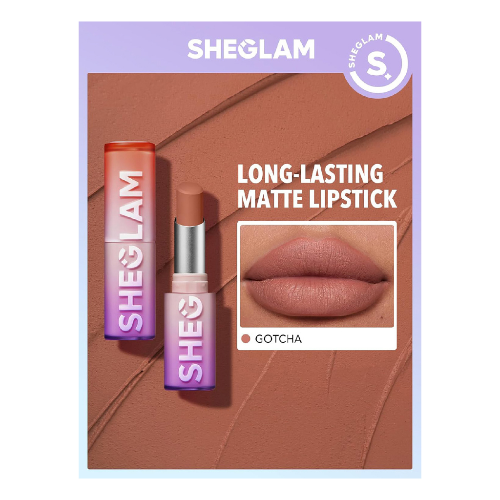 Sheglam Dynamatte Boom Long-Lasting Matte Lipstick – Gotcha