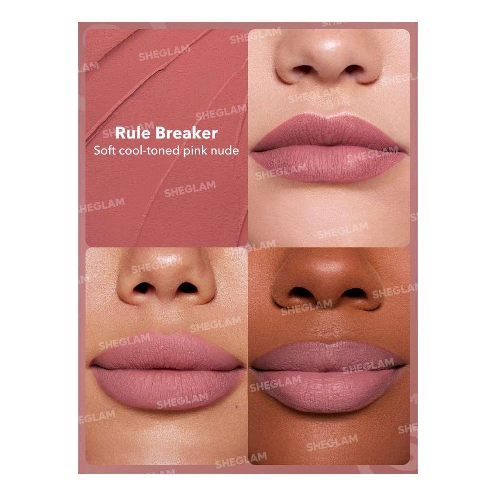 Sheglam Dynamatte Boom Long-Lasting Matte Lipstick – Rule Breaker