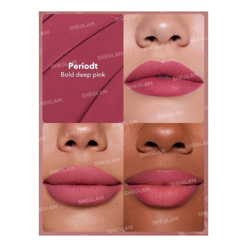 Sheglam Dynamatte Boom Long-Lasting Matte Lipstick – Periodt
