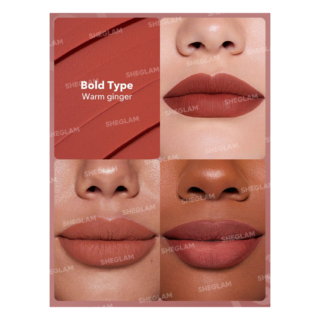Sheglam Dynamatte Boom Long-Lasting Matte Lipstick – Bold Type