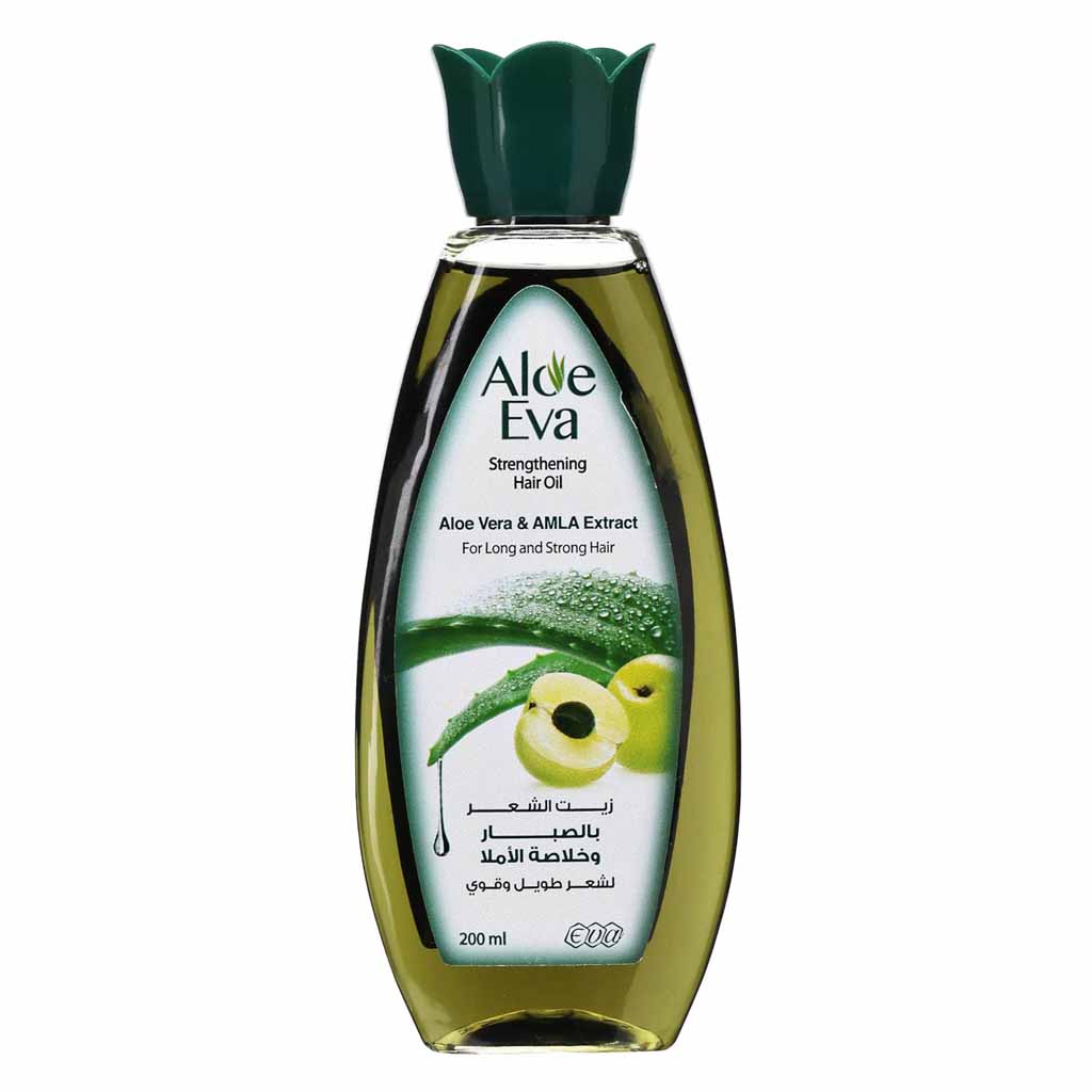 Aloe Eva Aloe Vera and Amla Extract Strengthening Hair Oil 200 ml
