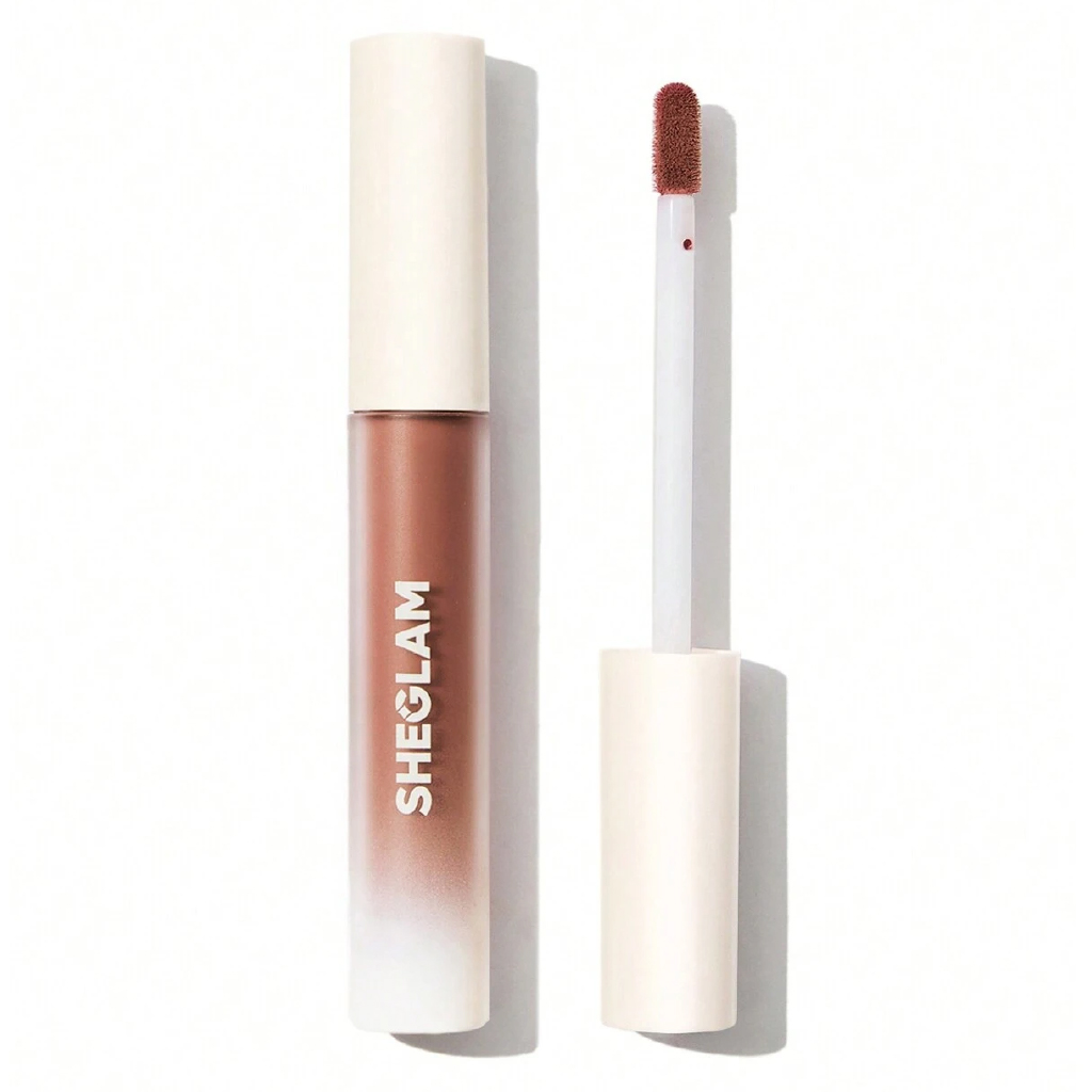 Sheglam, Matte Allure Liquid Lipstick – Naked Brunch, Velvet-matte liquid lipstick with full coverage, standard size