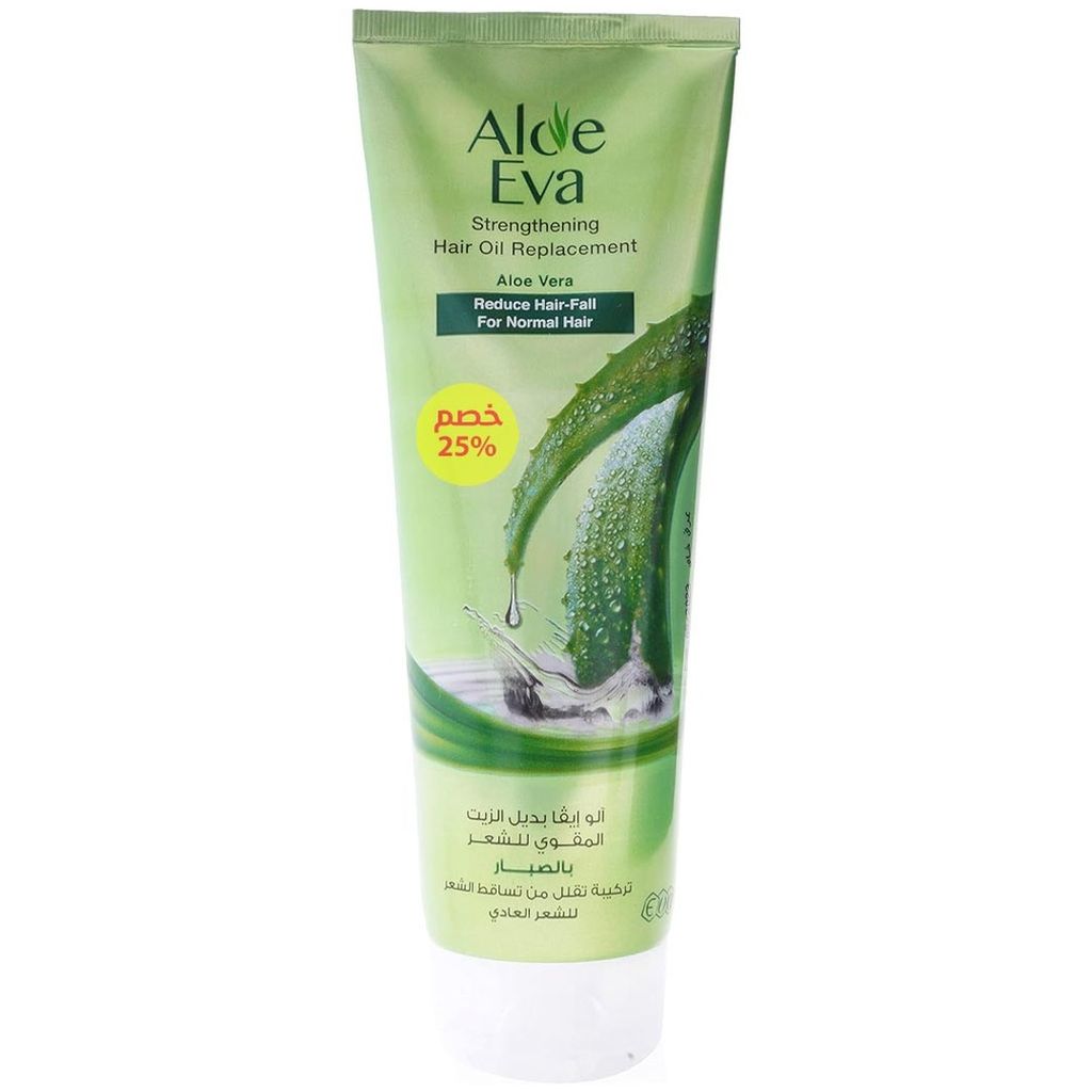 Aloe Eva, Strengthening Hair Oil Replacement with Aloe Vera for Normal Hair, Hydrating hair oil for normal hair, 250ml
