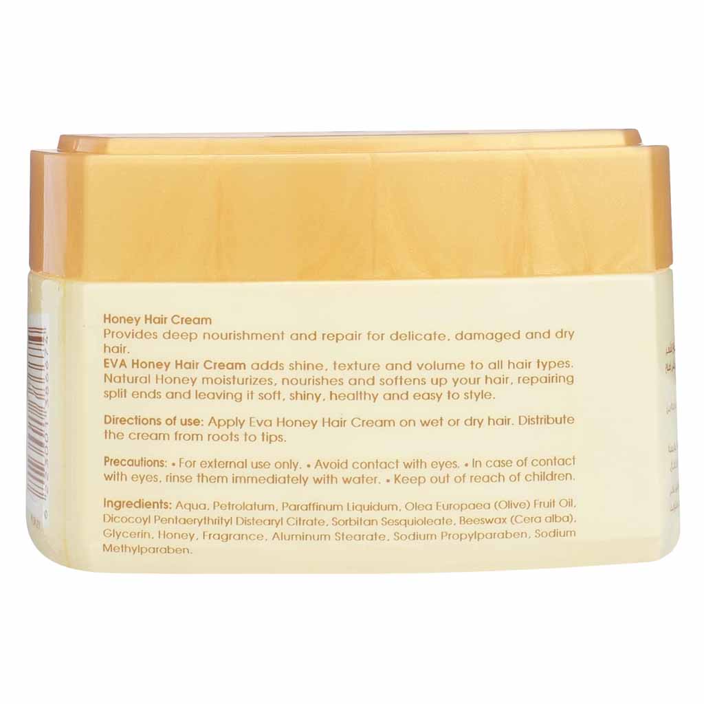 Eva, Honey hair cream, Nourishing hair cream with natural honey extract, 85g