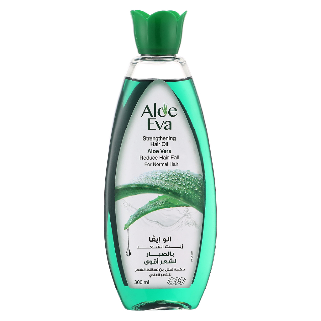 Aloe Eva Hair Oil Aloe Vera Special Offer 1+1 300Ml+300 Ml Free