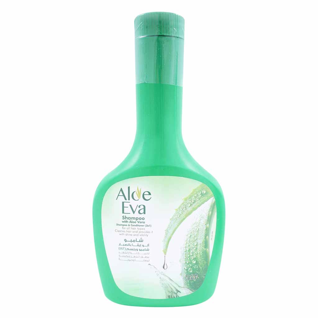 Aloe Eva, Aloe Vera Shampoo and Conditioner, Soothing hair care with moisturizing aloe, 320 ml