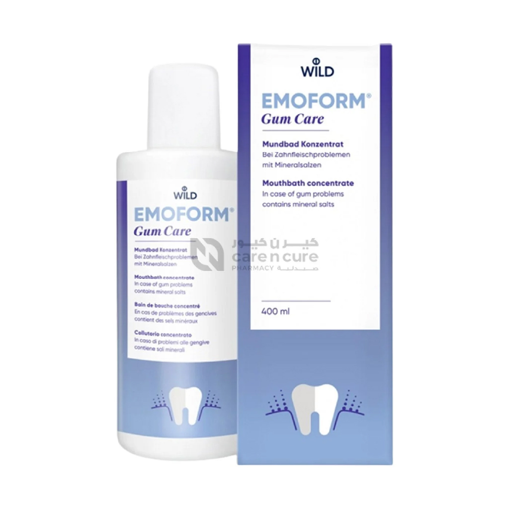 Emoform, Gum Care Mouth Rinse, Mouth rinse for healthy gums, 250ml