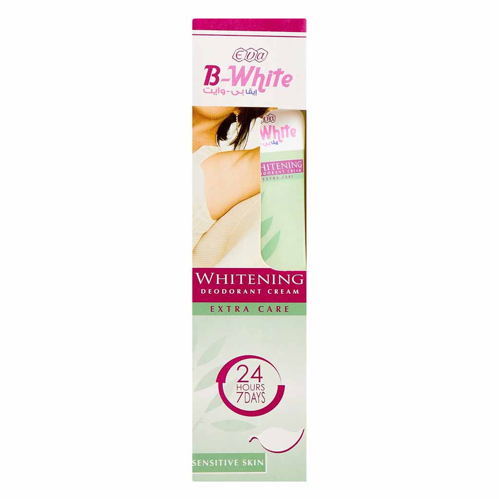 Eva B-White Extra Care Whitening Deodorant Cream For Sensitive Skin 15g