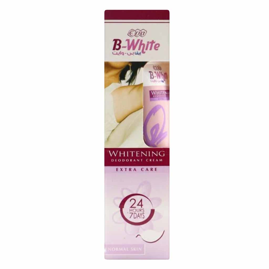 Eva B-White Extra Care Whitening Deodorant Cream For Normal Skin 15g