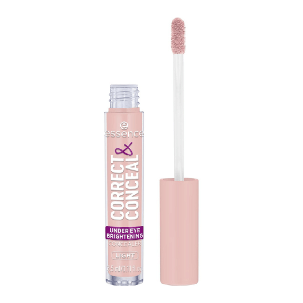 Essence, Corrector & Concealer Bright, Brightening concealer for under-eye and blemishes, shade 20