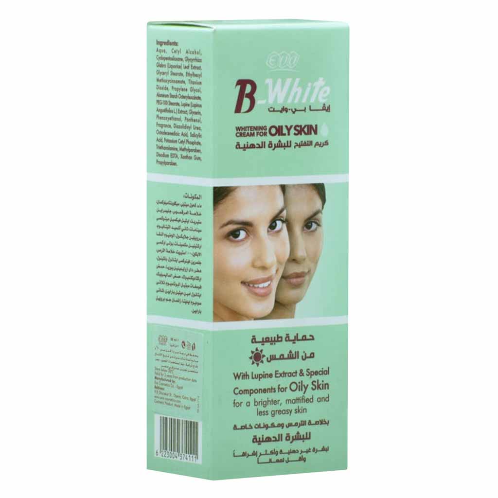 Eva B-White Skin Lightening Cream For Oily Skin 50ml