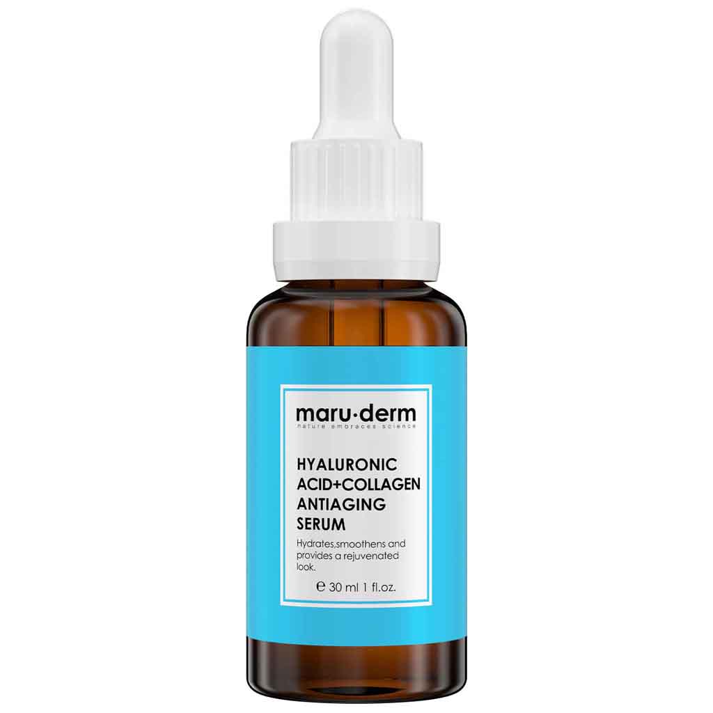 Maruderm, Hyaluronic Acid and Collagen Anti-Aging Serum, Hydrating serum to reduce wrinkles, 30ml